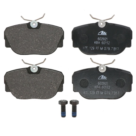 Ate Brake Pad Set, 602921 602921